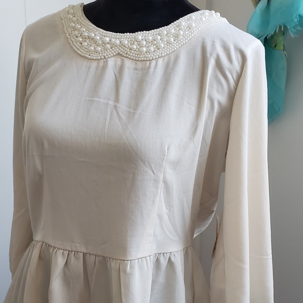 Dressy Off white Forever XXI Blouse